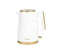 Salter White & Gold Cordless Palermo Textured Kettle Salter White