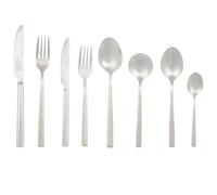 Salter Winslow 44 Piece Cutlery Set - 18/0 Stainless Steel Silverware, Service for 6 People, Includes Knives, Forks, Teaspoons, Soup Spoons, Serving Spoons and Dessert Cutlery, 25 Year Guarantee