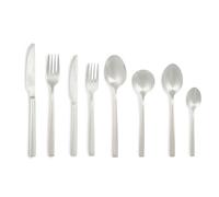 Salter Winslow 44 Piece Cutlery Set - 18/0 Stainless Steel Silverware, Service for 6 People, Includes Knives, Forks, Teaspoons, Soup Spoons, Serving Spoons and Dessert Cutlery, 25 Year Guarantee