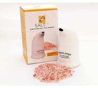 SALTIT Original Himalayan Salt Pipe with Natural Himalayan Pink Salt Crystals, Standard Size, Compact Design, Refillable, Additive Free