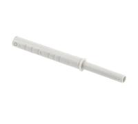 Salto NOVA Recessed Touch Release Bumper, Push-to-Open Door Catch for Cabinet Doors, Plastic, 5 x 3.5 x 3.5 cm (Grey)