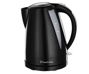 Salton Europe Limited Russell Hobbs Black Plastic Buxton 1.6 L Kettle with concealed 3kW Element