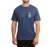 SALTROCK ® Lost Ships | Mens Short Sleeve T-Shirt | Navy | Size: L