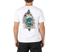 Saltrock Mens Dark Water Colour T-Shirt White (UK, Alpha, L, Regular, Regular, White)