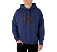Saltrock Mens Original Warp Oversized SR Hoodie Purple (UK, Alpha, L, Regular, Regular, Purple)