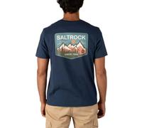 Saltrock Mens Uplands T-Shirt Navy Blue (UK, Alpha, M, Regular, Regular)