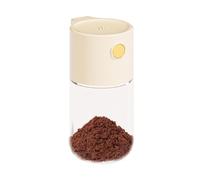 SALTSILTSPENSER - Measuring the Shaker, Pepper Salt Container, Accurate 0.5 g Shaker, Dispenser with Lid, Portable Kitchen Tool for Sea Salt Spices Cooking