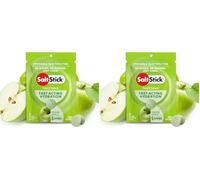 SaltStick Fastchews, Electrolyte Replacement Tablets for Rehydration, Exercise Recovery, Youth & Adult Athletes, Hiking & Sports Recovery, 1 x Packet of 10 Tablets (Green Apple) (Pack of 2)