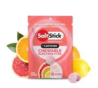 SaltStick Fastchews, Electrolyte Replacement Tablets for Rehydration, Exercise Recovery, Youth & Adult Athletes, Hiking & Sports Recovery, 1 x Packet of 10 Tablets (Citrus Burst)