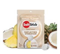 SaltStick Fastchews, Electrolyte Replacement Tablets for Rehydration, Exercise Recovery, Youth & Adult Athletes, Hiking & Sports Recovery, 1 x Packet of 10 Tablets (Coconut Pineapple)