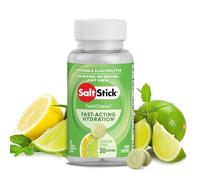 SaltStick FastChews Electrolytes | 60 Chewable Electrolyte Tablets | Salt Tablets for Runners and Endurance Sports Nutrition | Hydration Electrolyte Chews | Vegan | Lemon Lime | 60 Tablets