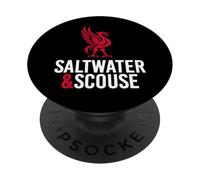 Saltwater and Scouse Liverpool England Liverbird PopSockets Adhesive PopGrip