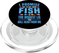 Saltwater Aquarium I Promise Not To Buy More Fish Is The PopSockets PopGrip for MagSafe