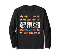 Saltwater Aquarium Just One More Fish, I Promise Long Sleeve T-Shirt