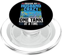 Saltwater Aquarium Wife Driving My Husband Crazy One Tank At PopSockets PopGrip for MagSafe