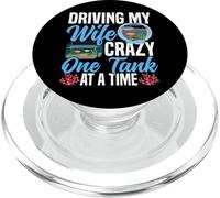 Saltwater Aquarium Wife Driving My Wife Crazy One Tank At A PopSockets PopGrip for MagSafe