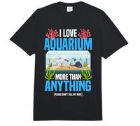 Saltwater Aquarium Wife I Love Aquarium More Than Anything Comfort Colors Adult Heavyweight T-Shirt