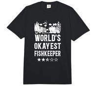 Saltwater Aquarium World's Okayest Fishkeeper Comfort Colors Adult Heavyweight T-Shirt