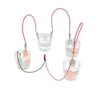 Saltwater Battery Science Kits STEM Learning Toy Saltwater Battery Experiment Set For Classroom Science Experiments Battery Experiment Set Physics Experimental Kits For Science Study
