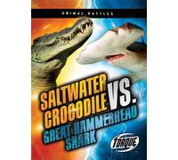 Saltwater Crocodile Vs. Great Hammerhead Shark (Animal Battles)