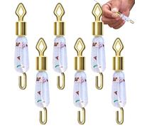 Saltwater district, barrel district fishing tackles - Double Swivel 6x Silicone Interlock Leader Lure Connector,Anti-winding clips, fishing wheels for water