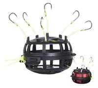 Saltwater Fishing Hooks, Marigane Hooks with Bait Cage - Carp and Catfish Frame Freshwater Saltwater River Lake
