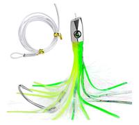 saltwater fishing lures metal head octopus squid skirt bait salt water octopus fishing lures metal jig head skirt lures