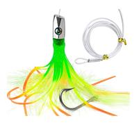saltwater fishing lures metal head octopus squid skirt bait salt water octopus fishing lures metal jig head skirt lures