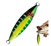 Saltwater Fishing Lures | Rust Resistant Swimmer Lures for Equipment, High Sea Fishing Lures for Jigging, for Beginners and Fishermen Men Father in Coastal Areas Ports Lakes River