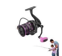 Saltwater Fishing Reels,Saltwater Rotary Reel - Lightweight and Sturdy Metal Reels,Ergonomic and Stable Fishing Supplies,Saltwater Reel with Interc Handle