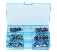 Saltwater Fishing Shrimp Hooks | Catfish Hooks Sport Fishing 100 Pieces with Heavy Duty Pegs for Zander Salmon Perch Kayak Fishing and Boat