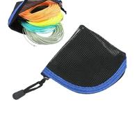 Saltwater Fishing Wire, Fishing Wire Organizer, Fly Leader Wallet Secure Hook and Loop Closure, Quick Drying and Breathable 15cm/5.91 Inches for Outdoor Use