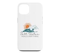 Saltwater Heals Everything - Summer Vacation Case for iPhone 13