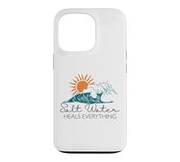 Saltwater Heals Everything - Summer Vacation Case for iPhone 13 Pro