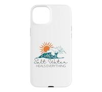 Saltwater Heals Everything - Summer Vacation Case for iPhone 15 Plus
