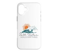 Saltwater Heals Everything - Summer Vacation Case for iPhone 16 Plus
