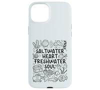 Saltwater Heart - Freshwater Soul - Aquarium Vibes Case for iPhone 15 Plus