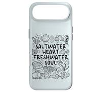 Saltwater Heart - Freshwater Soul - Aquarium Vibes Case for iPhone Air