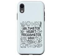 Saltwater Heart - Freshwater Soul - Aquarium Vibes Case for iPhone XR