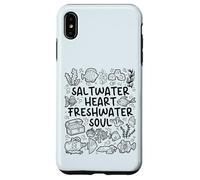 Saltwater Heart - Freshwater Soul - Aquarium Vibes Case for iPhone XS Max
