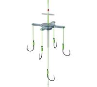 Saltwater Hooks, Complete Set of Six Claws for Bait Durable Material, for Beginners in Kayak Boat River Lake Pond Catch Bass Ideal Freshwater