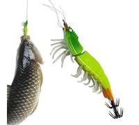 Saltwater Jig - Artificial Glow in the Dark Baits - Sea Glow Squid Jig for River, Outdoor, Shore, Pond, Lake, Shallow and Shallow Water, Men and Fathers