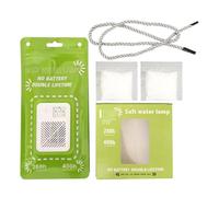 Saltwater Lamp, Pocket Lantern 3 Lighting Modes - LED Lamp Powered by Saltwater | For Picnics Camping Hiking Travel Backpacking Trips
