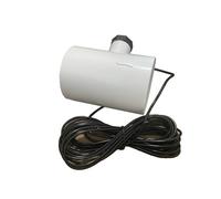 Saltwater Pool Flows Detection Switches 15 Foot Cable Included 0.5 Inch Standard Threads Quick Connection Design For Outdoor Waterproof Flows Sensor For Salt Pools