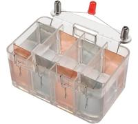 Saltwater Primary Battery Experiment Kit Electrochemical Power Generation Demonstrator Student Physics Electrics Teaching Apparatus Galvanic Cell for Classroom Science Lab