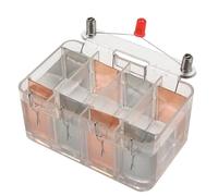 Saltwater Primary Battery Experiment Kit Electrochemical Power Generation Demonstrator Student Physics Electrics Teaching Apparatus Galvanic Cell For Classroom Science Lab