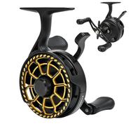 Saltwater Reel - Compact Wheel 11 x 7 x 6 cm, Lightweight Metal Frame, Magnetic Drop System with Smooth Cast Control | for Beginners Adults Men Trout Salmon Marigane Poi Fishing