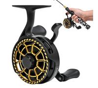 Saltwater Reel, Fly Reel with Magnetic Drop System, Fishing Wheel - For Beginners, Adults, Men, Trout, Salmon, Crappie, Catfish, Freshwater, , The Antifreeze Lubrication System
