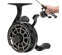 Saltwater Reel - Wheel Magnetic Drop System Gear | Ice Fishing Wheel | for Freshwater Saltwater Beginner Adults Men Youth Salmon Crappie Catfish
