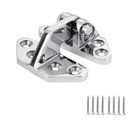 Saltwater Resistant 316 Stainless Steel Boat Cabin Hinges, Rustproof High Gloss Finish, 66x71mm Luxury Vessel Components Boat Sailboats Hardware